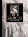 The Cambridge Companion to Edith Wharton (eBook)